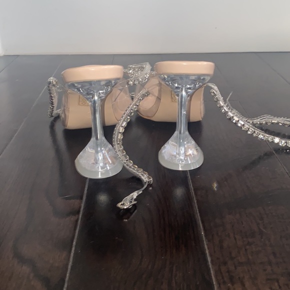 Dolls kill diamond studded sling back heels - Picture 4 of 4